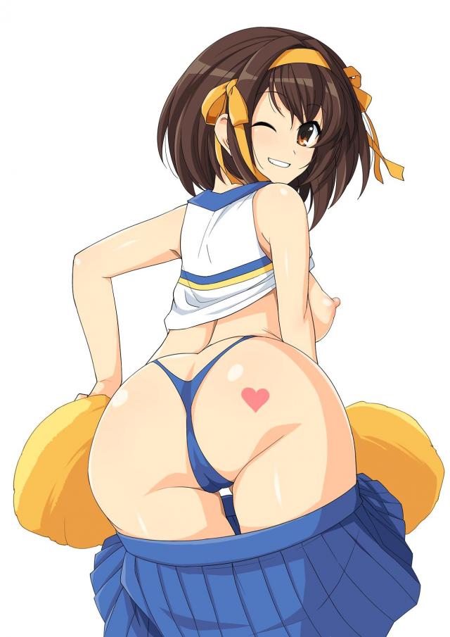 もれなくおっぱい出てる涼宮ハルヒイラスト集 <> 022
