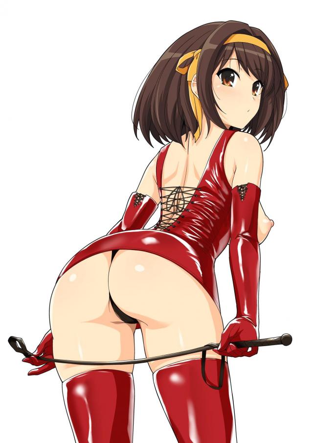 もれなくおっぱい出てる涼宮ハルヒイラスト集 <> 027