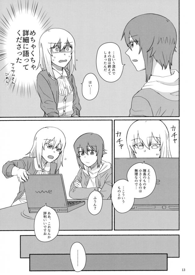 隊長のふたなりチンポがデカすぎて入らない <> 012