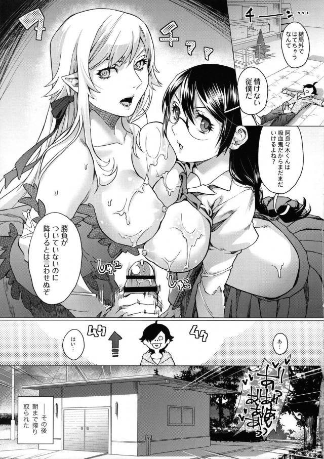 傷物語の例の体育倉庫のシーンから派生した、血が滾る濃厚エロス <> 024