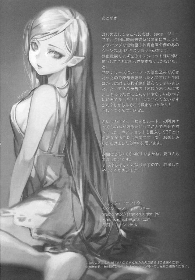 傷物語の例の体育倉庫のシーンから派生した、血が滾る濃厚エロス <> 025