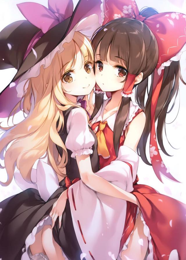 美麗フルカラーイラスト集(魔理沙・霊夢・早苗・妖夢) <> 003