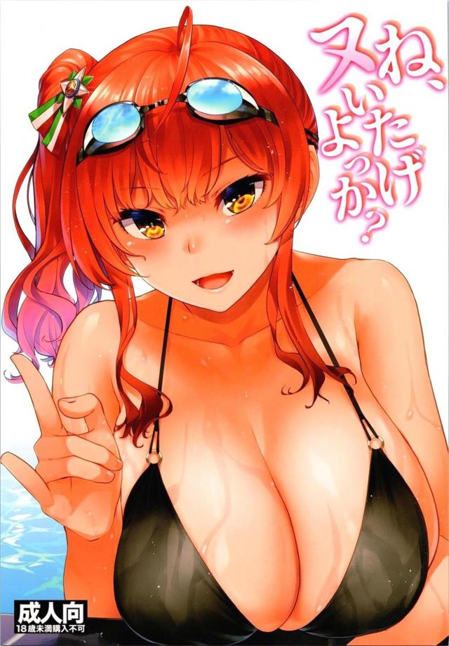 巨乳ビキニ美女が乳首舐め手コキやパイズリ淫語責めでヌいてくれる本 <> 1