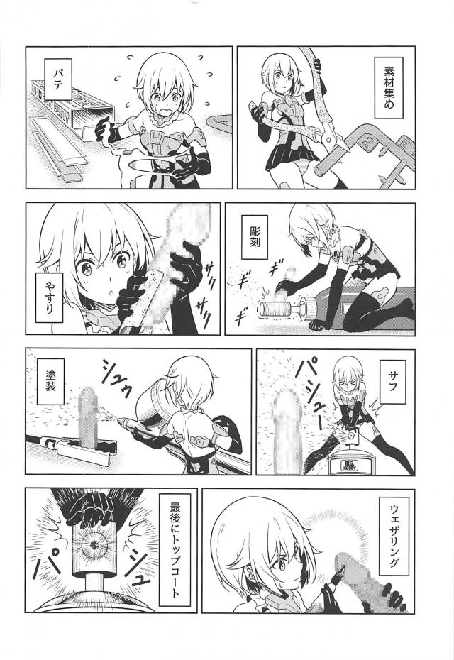 金髪美少女がチンコつくって持ってきたッ！ <> 009