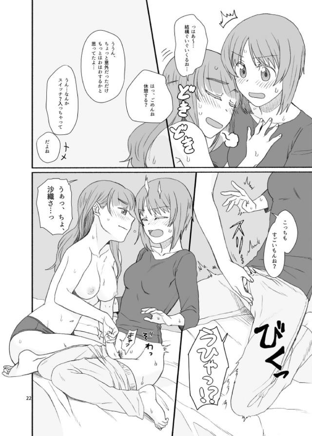 真剣告白！はじめてのふたなりレズセックス <> 021