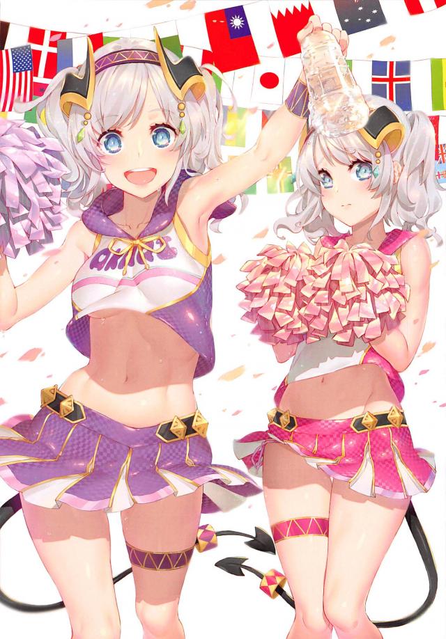 悪魔偽王国軍の魔族娘たちに人間ザーメン大量注入！ <> 009