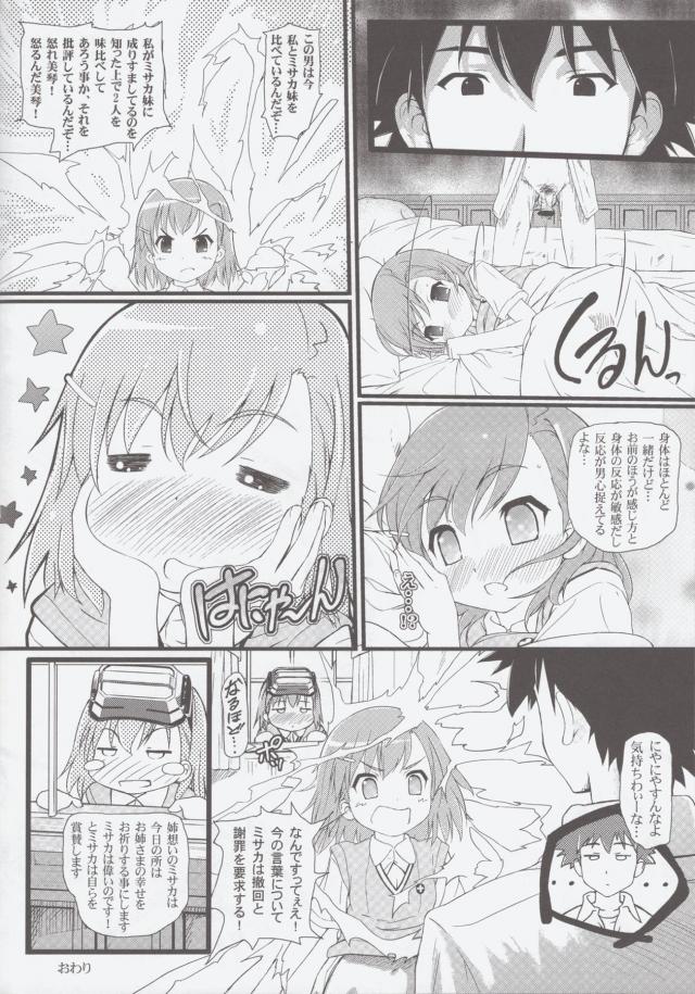 御坂美琴で4本立て合同誌 <> 087