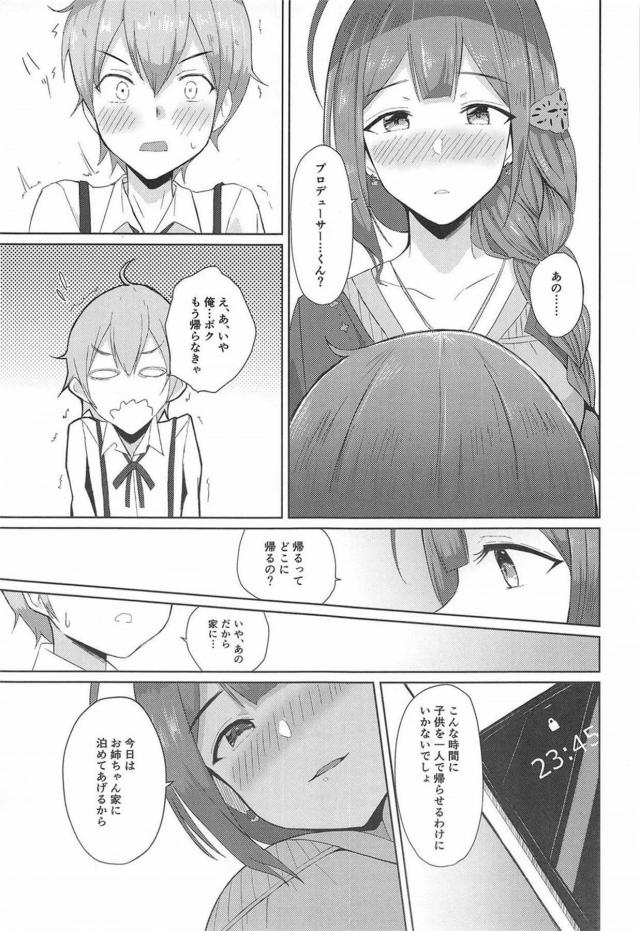 プロデューサーくんと千雪お姉ちゃん <> 008