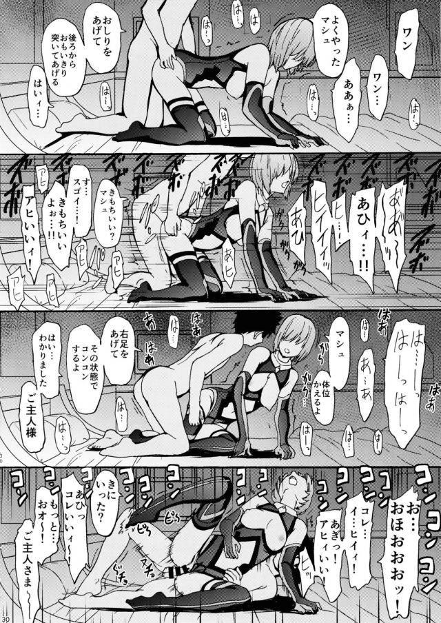従順メス犬奴隷マシュ・キリエライト <> 029
