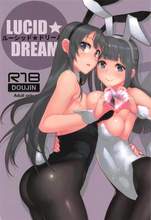 バニーエロ下着美女コンビと夢のハーレム3P <> 1