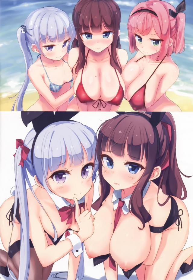 いろんなコスのNEWGAMEヒロインたちが登場するフルカラーイラスト集 <> 012