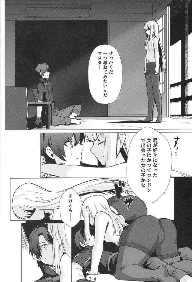 金髪ロングな恋人師匠に抜かずの2連射！ <> 033