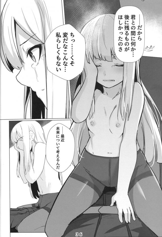 金髪ロングな恋人師匠に抜かずの2連射！ <> 035