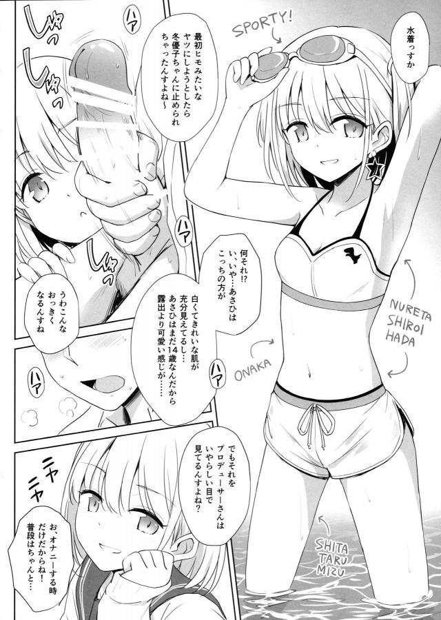 担当アイドルに見られながらオナニーするプロデューサー☆そのまま事務所で処女ックス <> 007