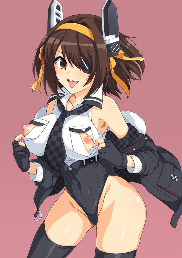 [総集本の新規描き下ろしページのみ]ハルヒの美乳がまぶしいっ！ <> 004