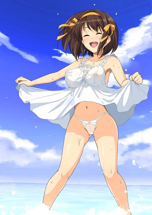 [総集本の新規描き下ろしページのみ]ハルヒの美乳がまぶしいっ！ <> 024