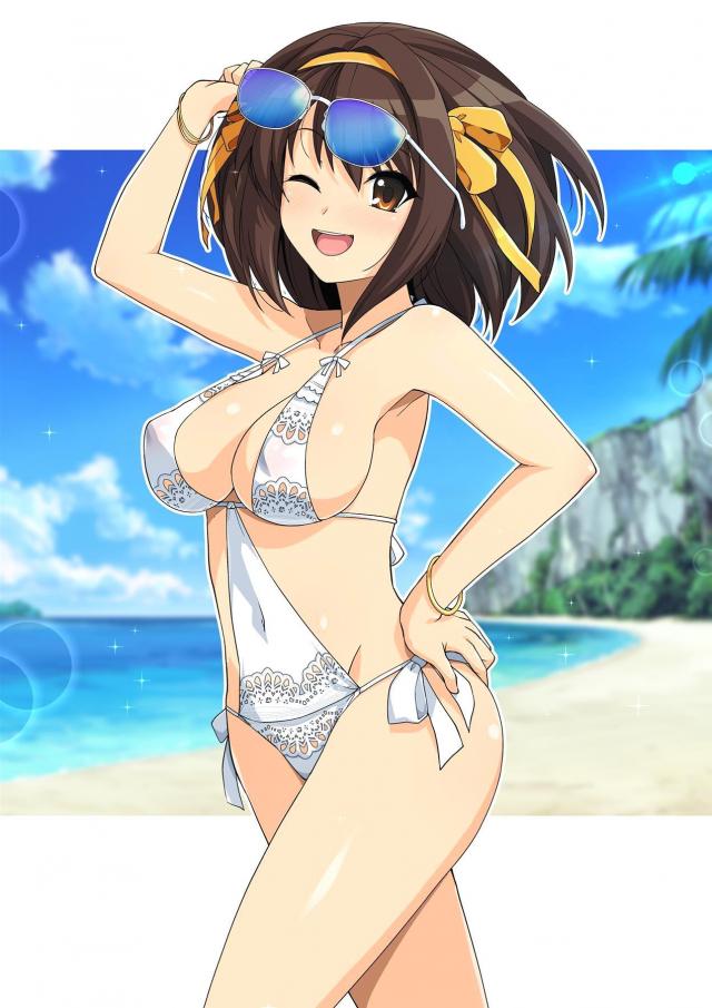 [総集本の新規描き下ろしページのみ]ハルヒの美乳がまぶしいっ！ <> 026