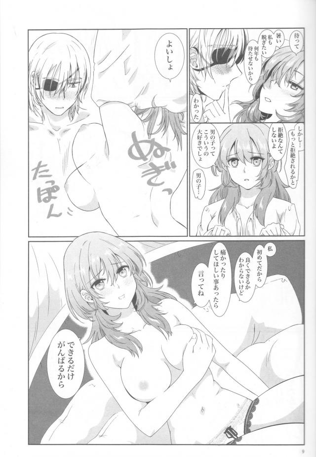 [女性向け]女神と王の新婚初夜 <> 008