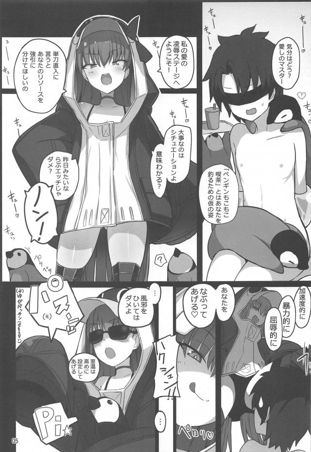 つるぺた娘に目隠しされて一方的に攻められる！M男歓喜の搾精本 <> 003