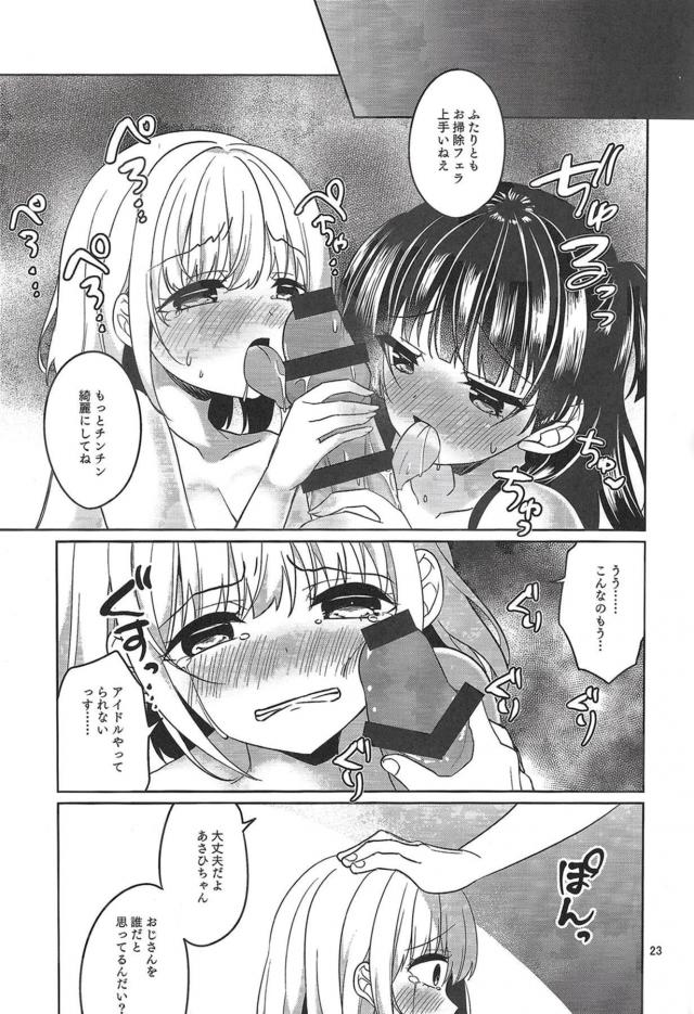 ゲスいアイドルの枕営業！強制3Pファック <> 021