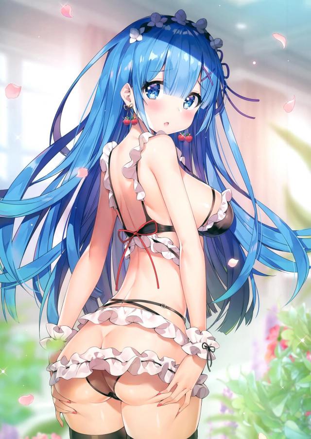 セクシーランジェリー姿がまぶしい☆美麗フルカラーイラスト集 <> 005