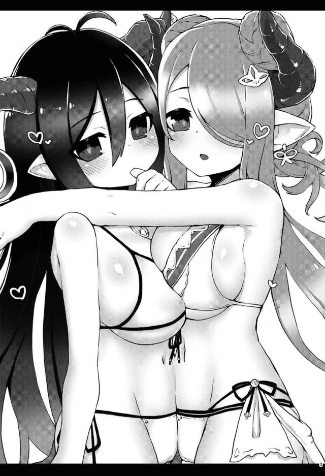 ふたチンポでどちゅどちゅ☆巨乳ビキニメスドラフハーレム <> 002
