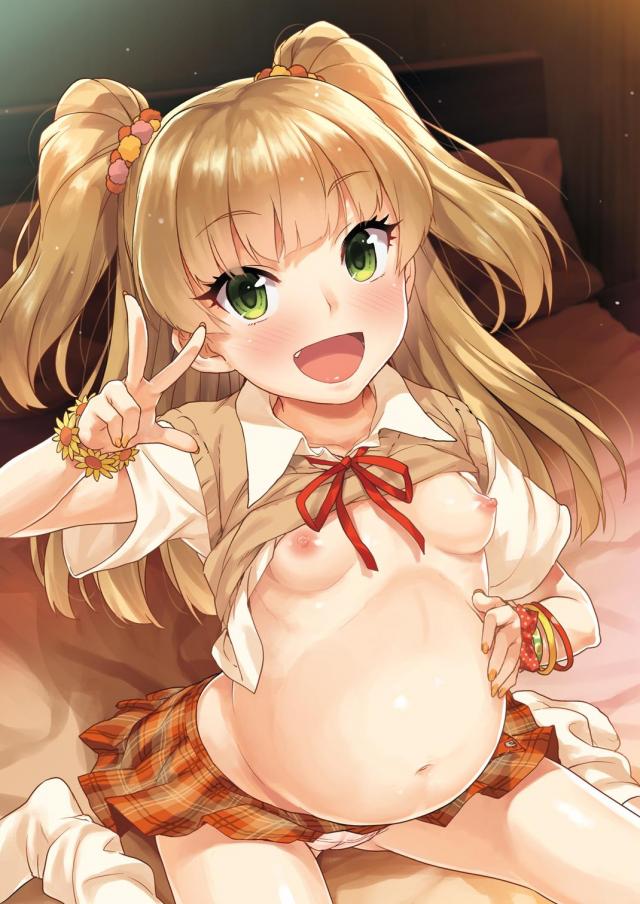 JCアイドルを孕ませてイチャラブ妊婦ファックするプロデューサー <> 002