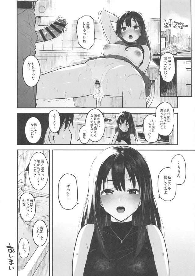 美少女アイドルがチョコの差し入れ <> 019