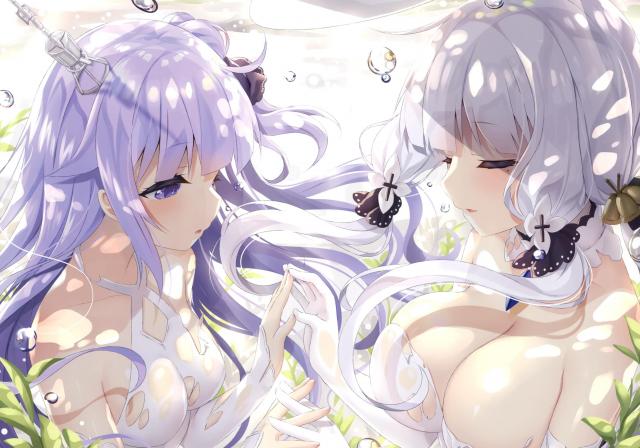 服ビリ恥じらい！美麗フルカラーイラスト集 <> 007