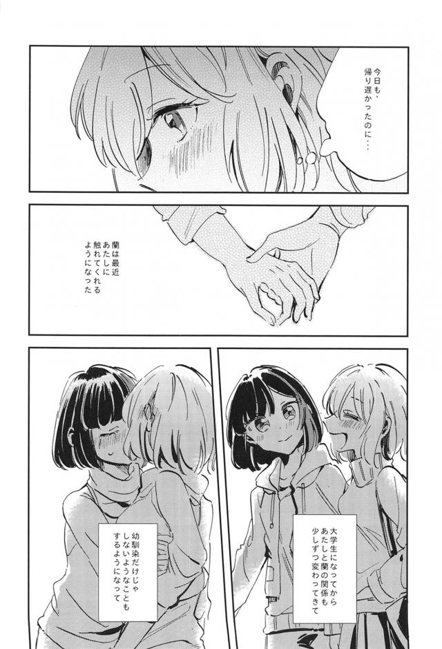 JDカップルの両想い百合えっち <> 003