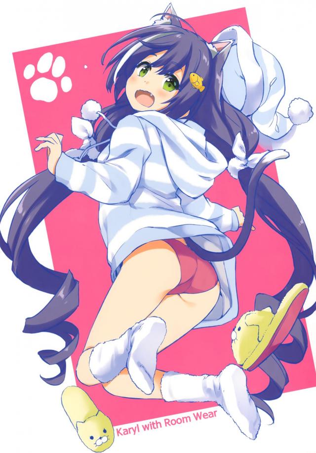 パンモロ胸チラかわいいキャルちゃんの美麗フルカラーイラスト集 <> 010