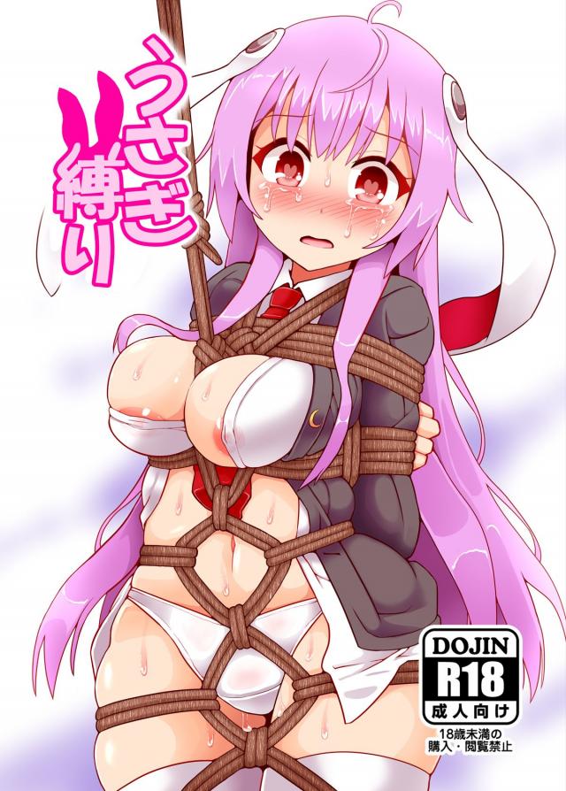 うどんげを緊縛肉オナホにして性玩具やチンポで輪姦レイプする本 <> 1