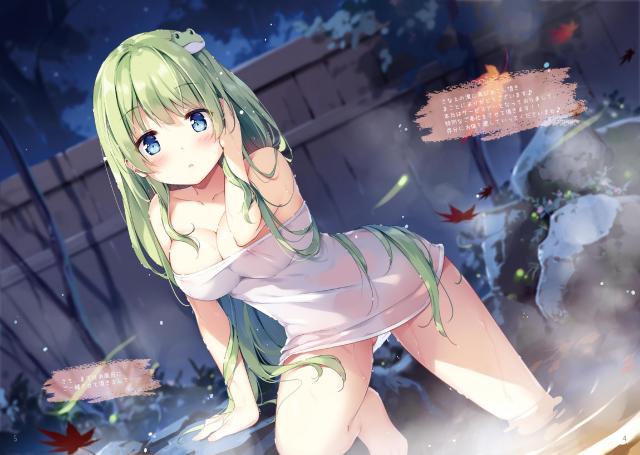 美尻美乳な早苗さんの美麗フルカラーイラスト集 <> 003