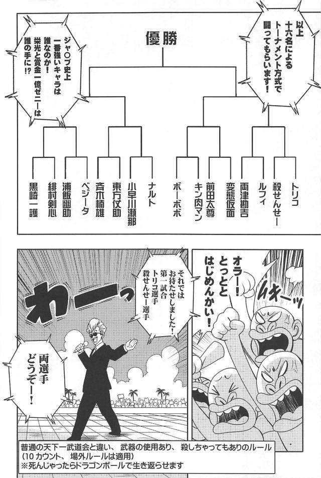 なんでもあり最強トーナメント！死んじゃったらドラ○ンボールで生き返らせます！ <> 007