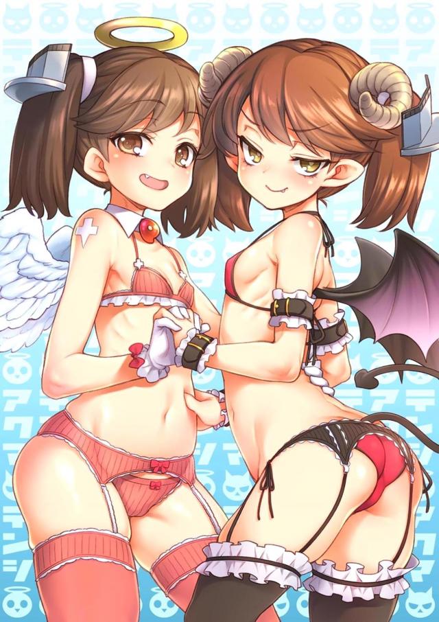 天使と悪魔とハーレム3P <> 002