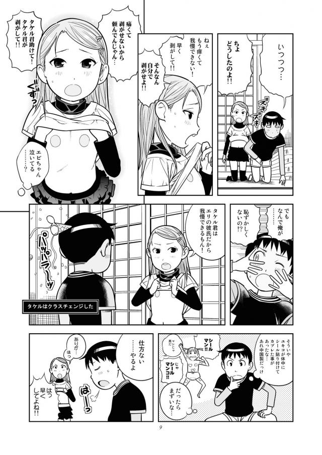 真田君は自分でつくれる・中国製ニップレス・二本立て <> 009