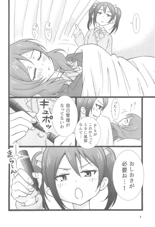 にこまき保健室夜這い百合えっち <> 007