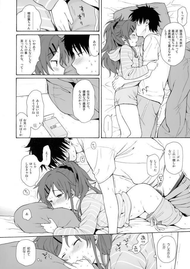 ツンデレ妹が母さんの留守狙ってお兄ちゃんの部屋にやってきた <> 002