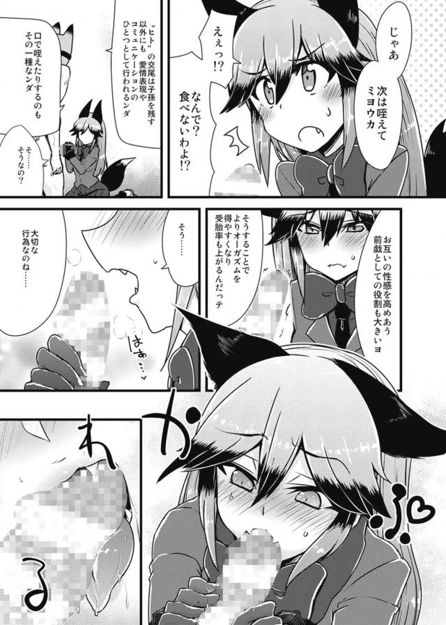 [エロギャグ]無知なギンギツネに一から教える本 <> 006