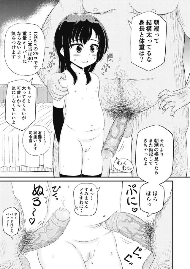 純粋で従順な朝潮と保健体育で性教育 <> 008