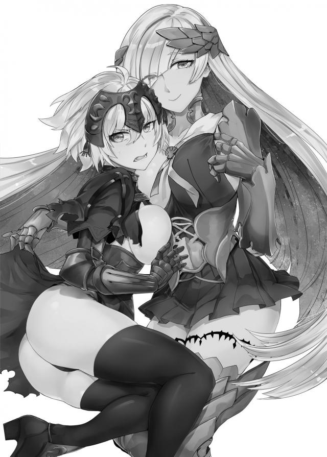 攻守交代ふたチンポSEX！二人仲良く触手責め！ <> 002