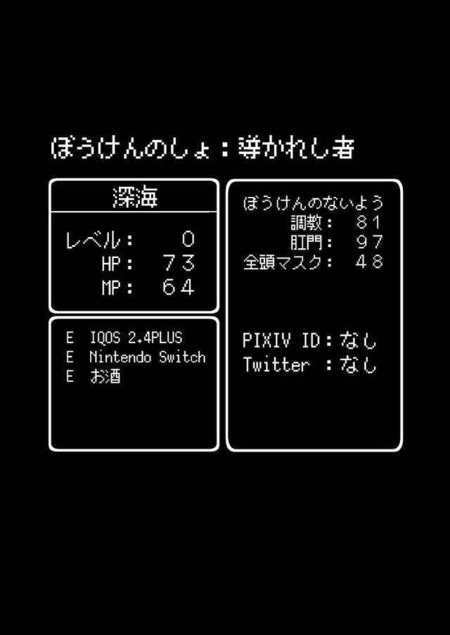 ハイシコ！ハイクオリティドラクエ 合同誌☆5本立て <> 037