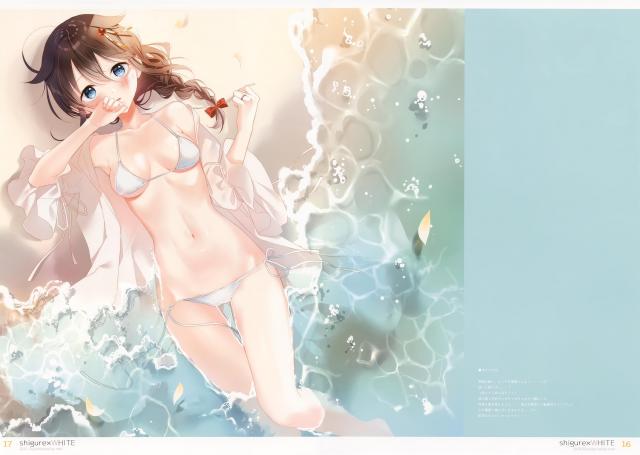 「時雨×白」フルカラー微エロイラスト集 <> 012