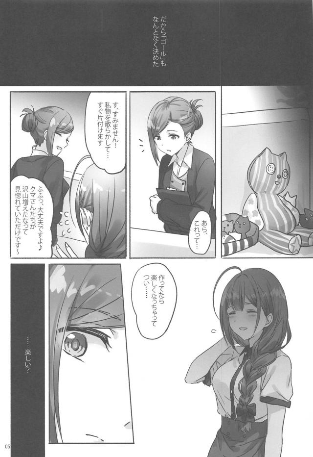 アイドルと事務員、秘密の関係。 <> 006