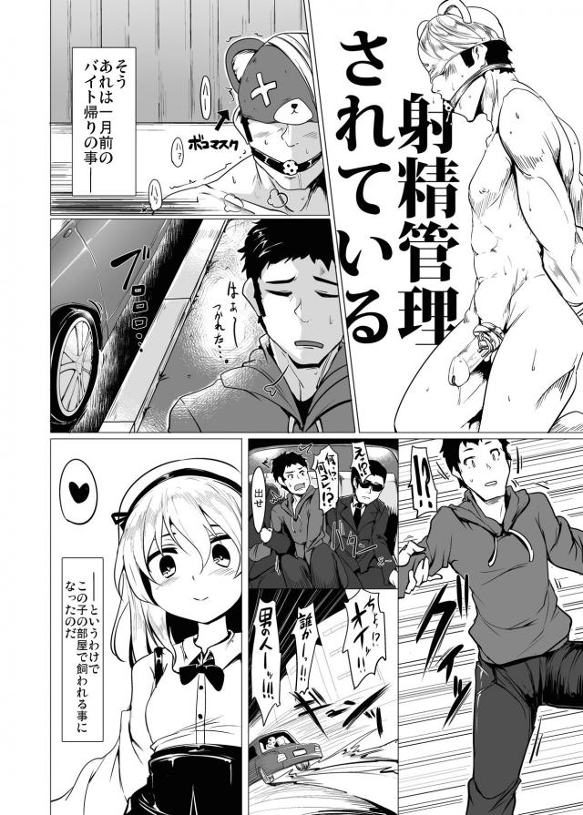 拉致されて美少女に射精管理される生活 <> 003