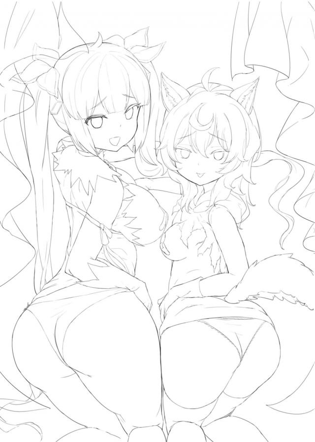 隠れてパコパコリリまんこ☆ヘスティア参戦！イキまくり3P！ <> 002