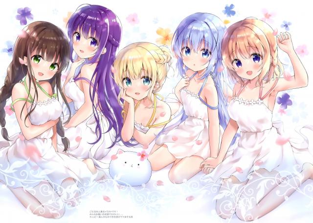 ごちうさ全員集合はだかイラスト <> 005