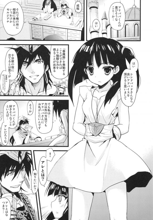 いきなり夜這い足コキしてくるモルジアナと媚薬飲んで敏感初エッチ <> 004