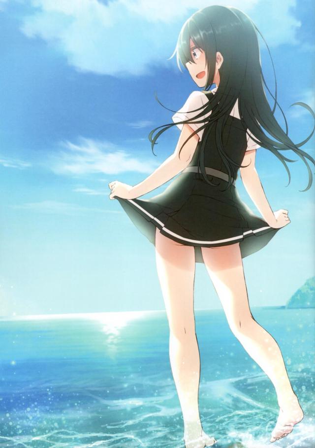 暑い夏、朝潮と一緒。 <> 003