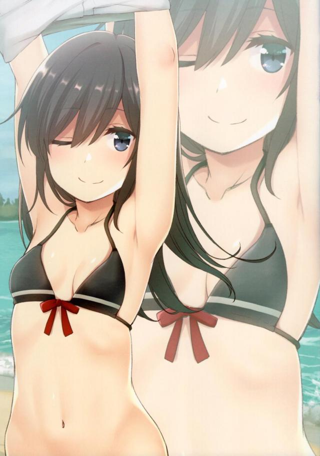 暑い夏、朝潮と一緒。 <> 005